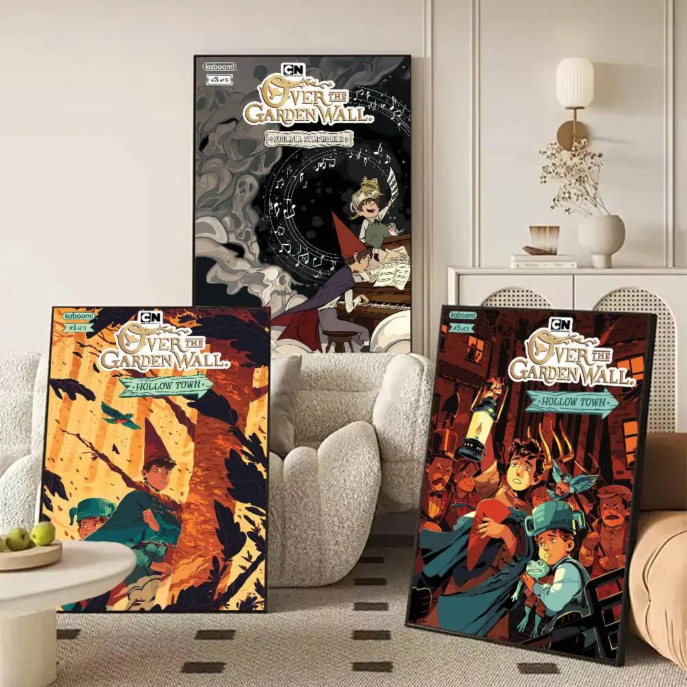 Cartoon O-Over The G-Garden W-Wall Poster Art With Prints Home Bedroom Living Room Decoration Gift