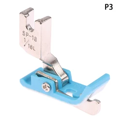 1Pc Plastic SP-18 Edge Presser Foot Embedded Line Presser Foot Flat Car Plastic Beef Tendon Edge Presser Foot Sewing Accessories