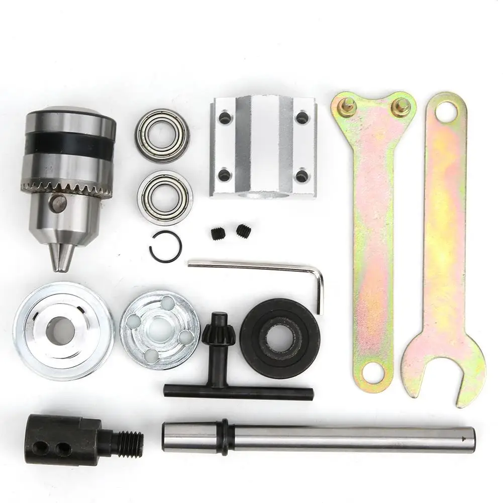 

DIY Unpowered Spindle Assembly Woodworking Drill Accessory B12 Chuck Grinding Cutting Table Tool