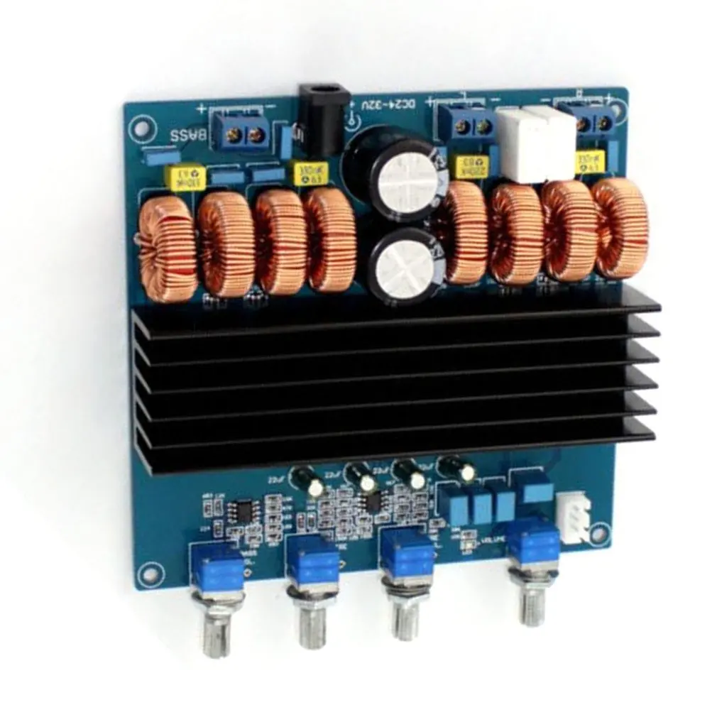 Hot 4x100 Watt TDA7498 Amplifier Board Practical Electronics Class D Audio Adjustable Amplifier Board Dropshipping Wholesale