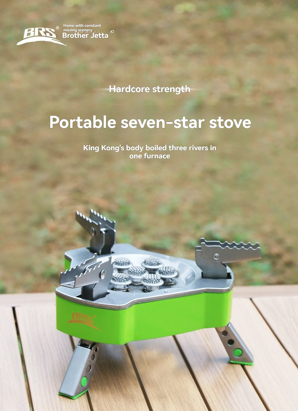 Home Cooking Gas - BRS-71A Seven Star Stove 9800W Kompor