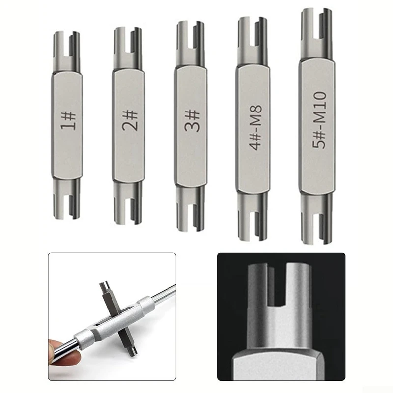 Juego de extractores de grifo de tornillo de M4-M10, fiable y de larga duración, extractores de acero de aleación duradero para extracción de grifo de cabeza rota