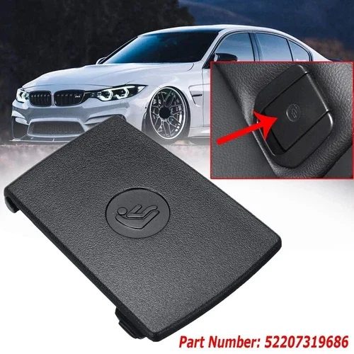 1/4PCS Car Rear Child Safety Seat Anchor ISOFix Cover Replacement 52207319686 17949110 For BMW 1 3 Series X1 E84 E87 E90 F30 F35