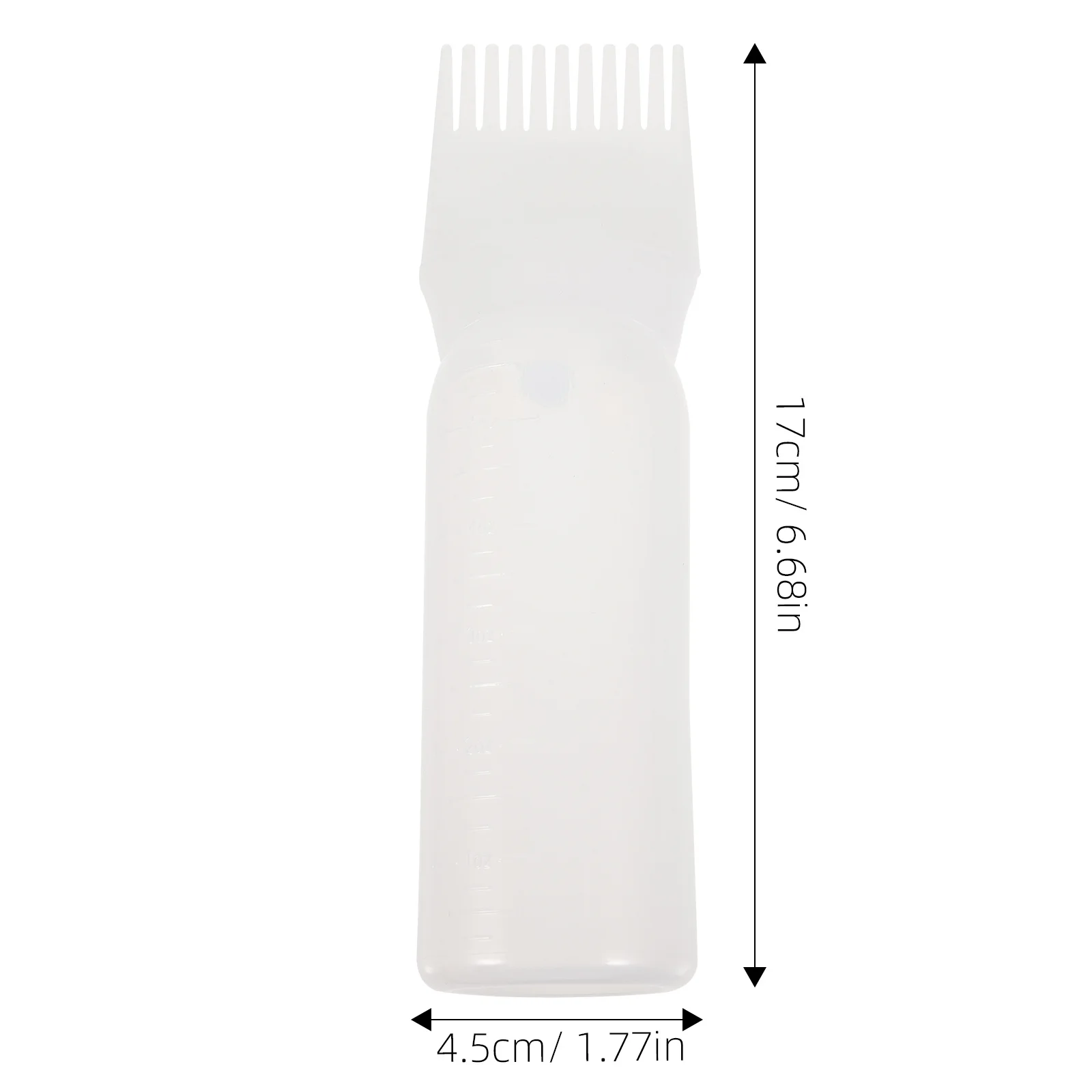 3Pcs Hair Dye Bottle Plastic Applicator Comb Smooth Durable Salon Hair Coloring Dyeing Tool Lightweight Hairdressing Shampoo - Image 3