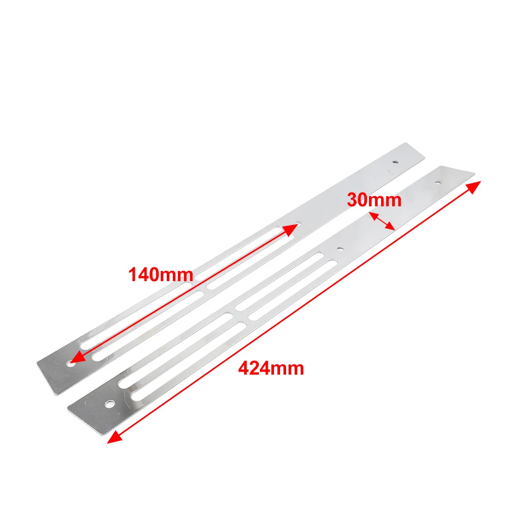 

Front Fairing Marker Light Grilles Trims Motorcycle Side Moulding Trim For Goldwing GL 1500 GL1500 1988-2000
