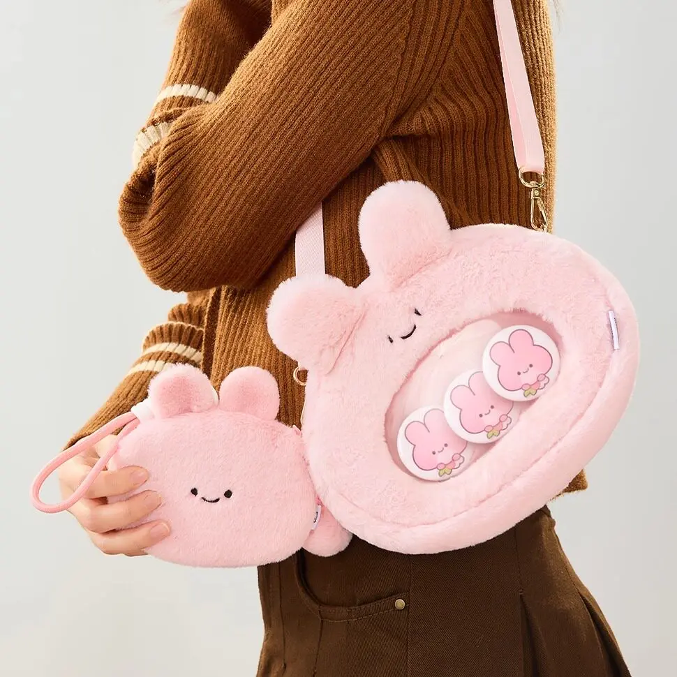 Youyou Asamimichan Plush Rabbit Doll Cute Pink Healing Stuffed Animal Toy Multiple Styles Asamimichan Series Plushie Pillow Gift