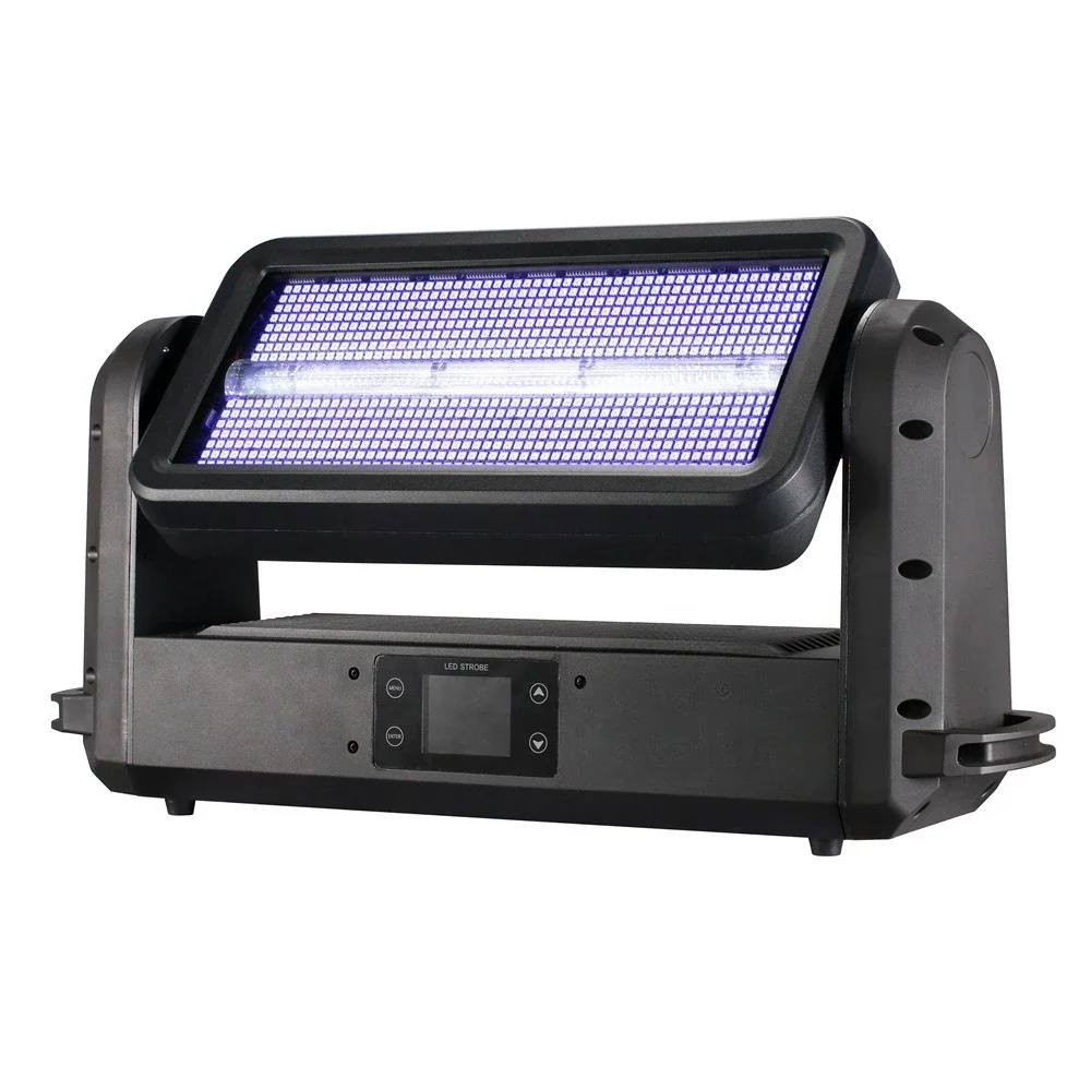 Waterproof shaking head strobe point with white light aluminum chassis