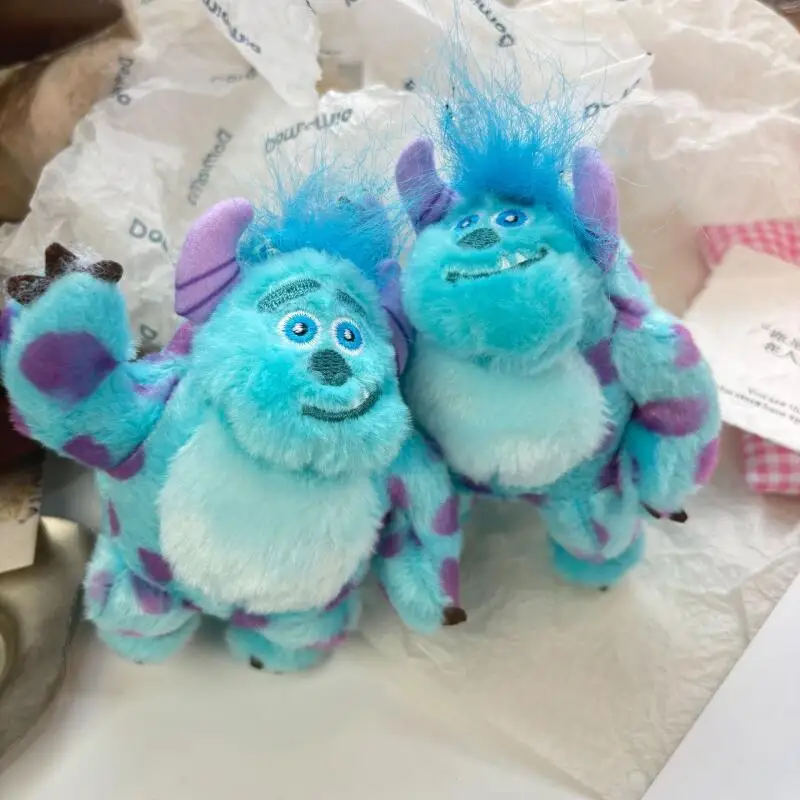 

Kawaii Disney Sullivan Plush Toys Backpack Pendant Cartoon Keychain Soft Stuffed Doll Creative Peripheral Friend Birthday Gift