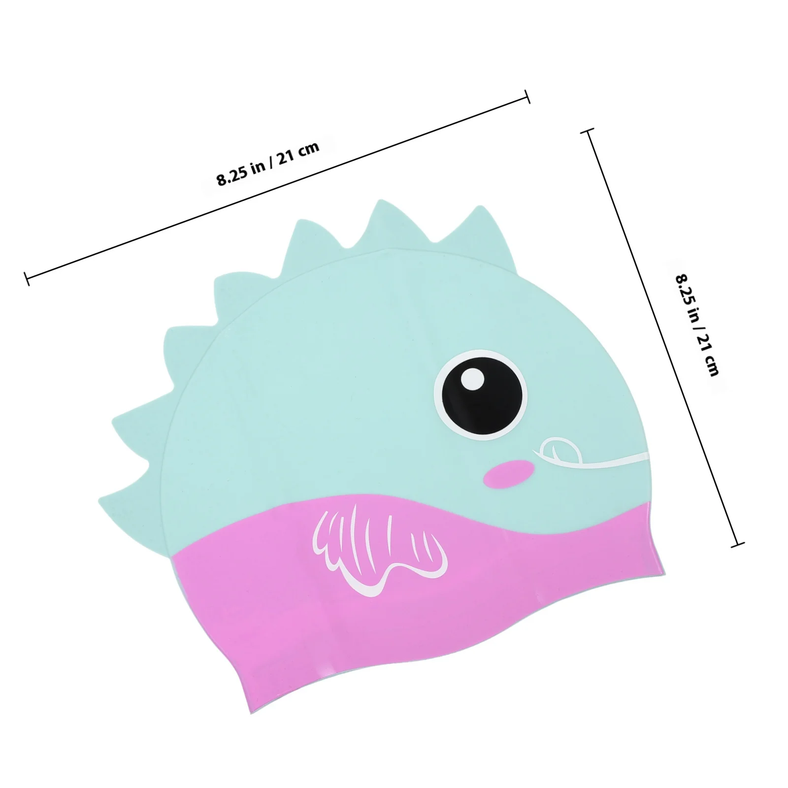 Swim Hat Durable Silicone Swimming Cap Hair Guard Lightweight Flexible Swim Cap for Men Women Swimming Accessories