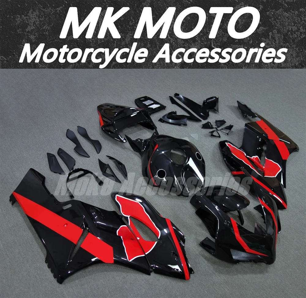 

Fairings Kit Fit For Cbr1000rr 2004-2005 Bodywork Set High Quality ABS Injection Black Red New Bull