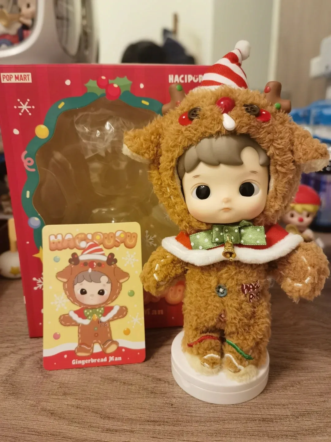 

Оригинальная коллекционная фигурка POPMART HACIPUPU Big Family в слепой коробке: милая и изысканная, креативная коллекционная декоративная фигурка, подарок, в наличии