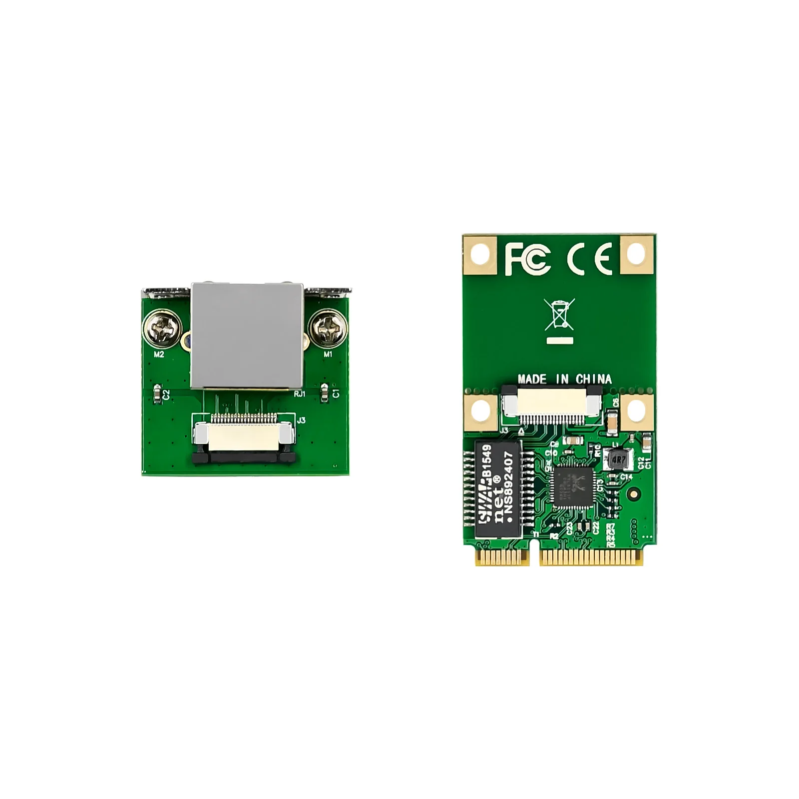 SUNWEIT ST7393 Mini PCIe Internal Copper Network Interface Card REALTEK RTL8111F Chipset 1G Ethernet NIC for Server Use in Stock
