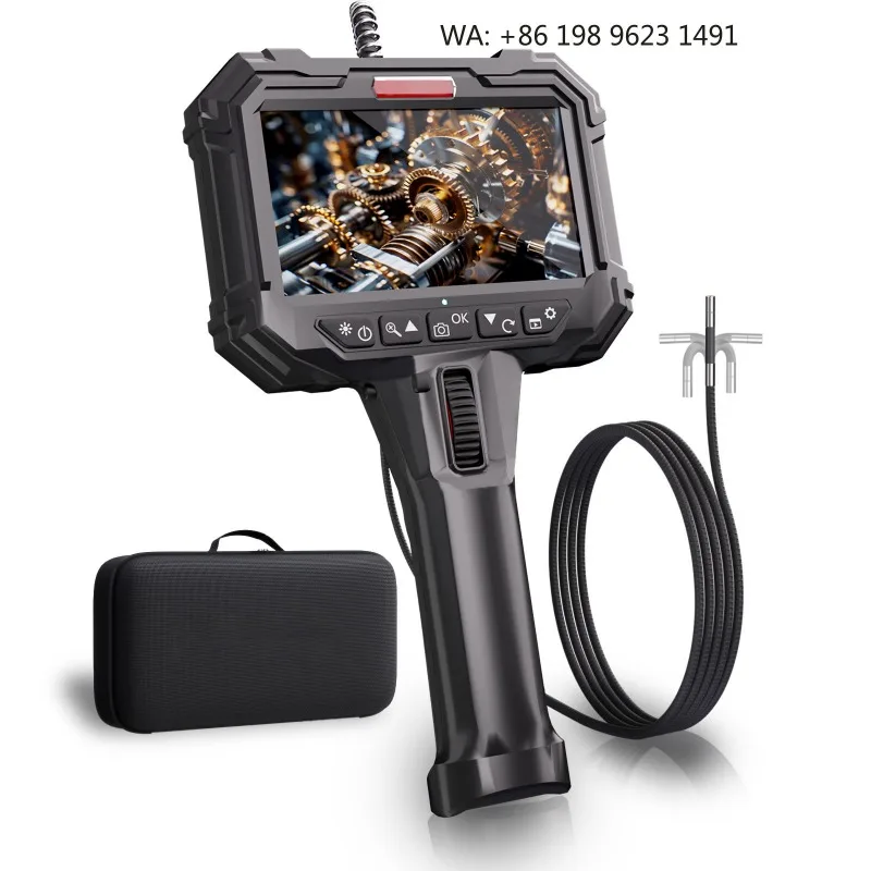 6mm Probe  Semi-Rigid Borescope IP67 Waterproof Mechanical Pipeline Inspection Tool