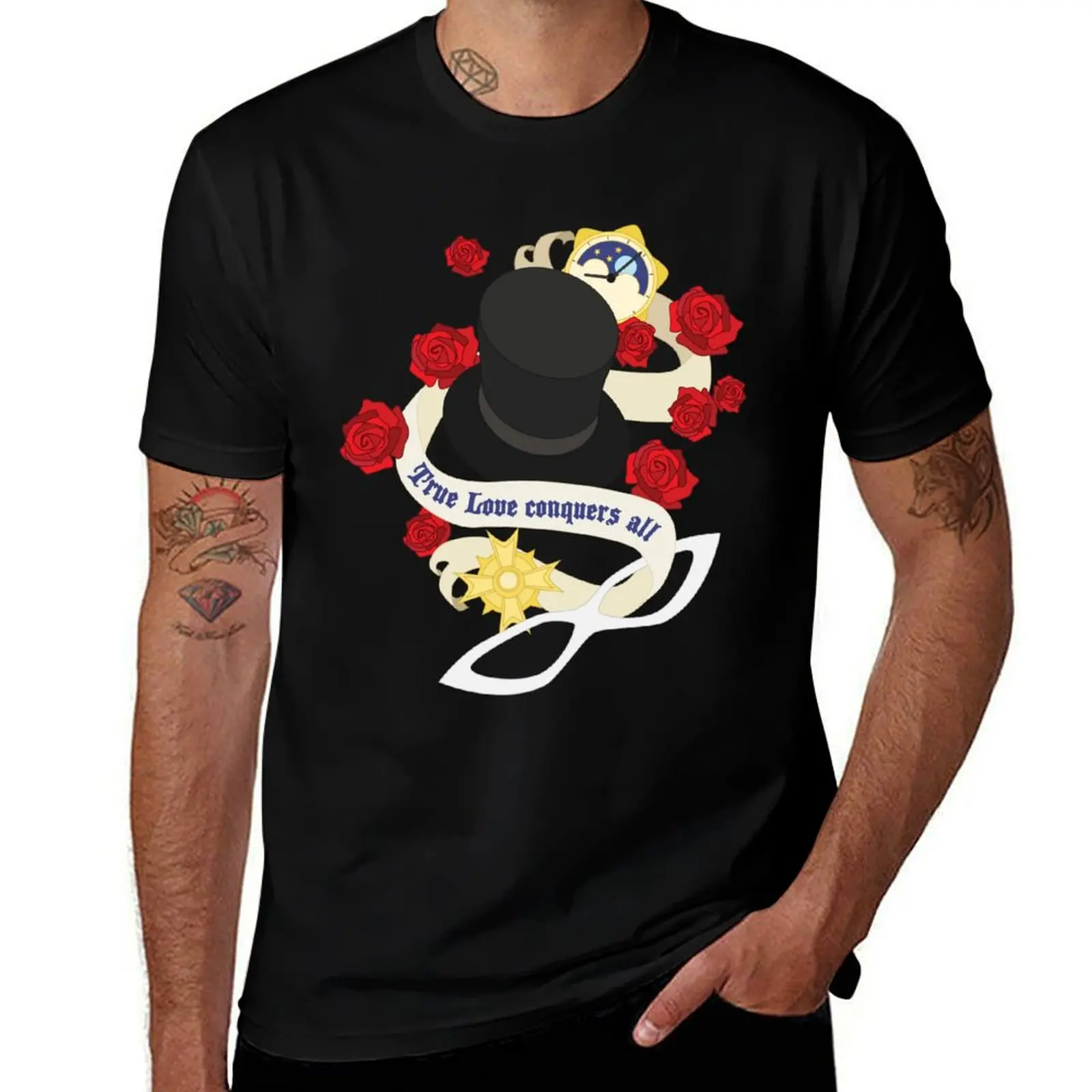 Tuxedo Kamen Banner T-Shirt blacks summer tops shirts graphic tee mens cotton t shirts