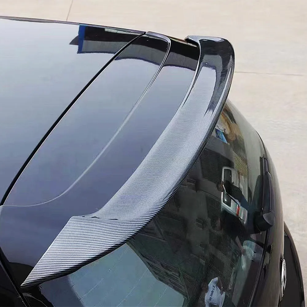 ل VW Volkswagen Golf 6 VI MK6 GTI R20 2010-2013 سقف خلفي غطاء صندوق السيارة أجنحة سبويلر سيارة أسود الكربون ضبط الملحقات جزء