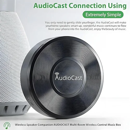 Receptor inalámbrico HiFi M5 AudioCast, adaptador de Audio Bluetooth WiFi Airplay 2 DLNA, transmisión de música en varios habitaciones para iOS Android