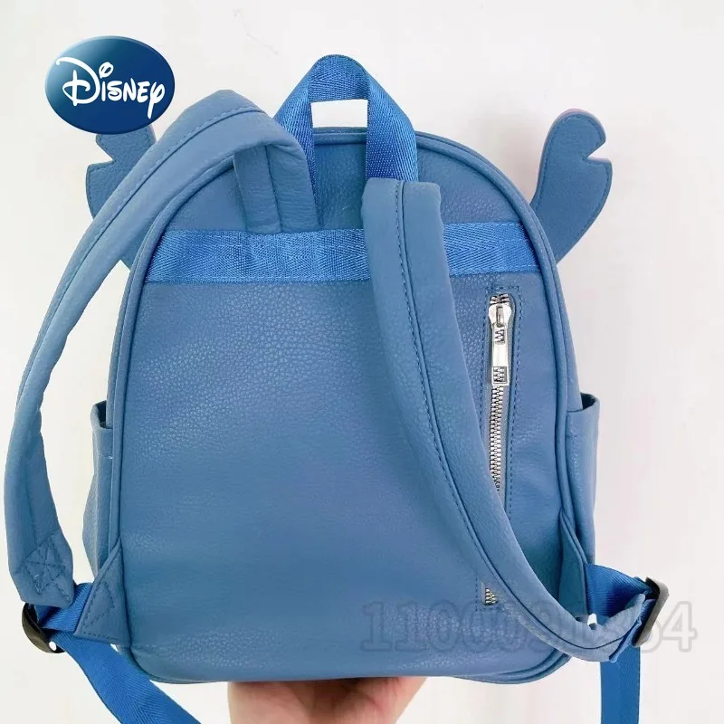 Disney Stitch New Children\'s School Bag Cartoon Fashion Children\'s Backpack 3D Large Capacity Student School Bag High Quality