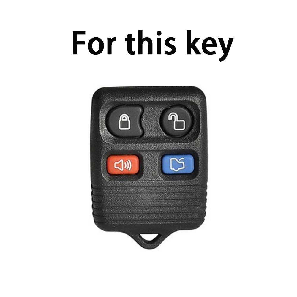 TPU Smart Remote Car Key Case Cover for Ford Explorer Focus Mustang Full Edge Escape Ranger Flex Lincoln Town Taurus Mercury