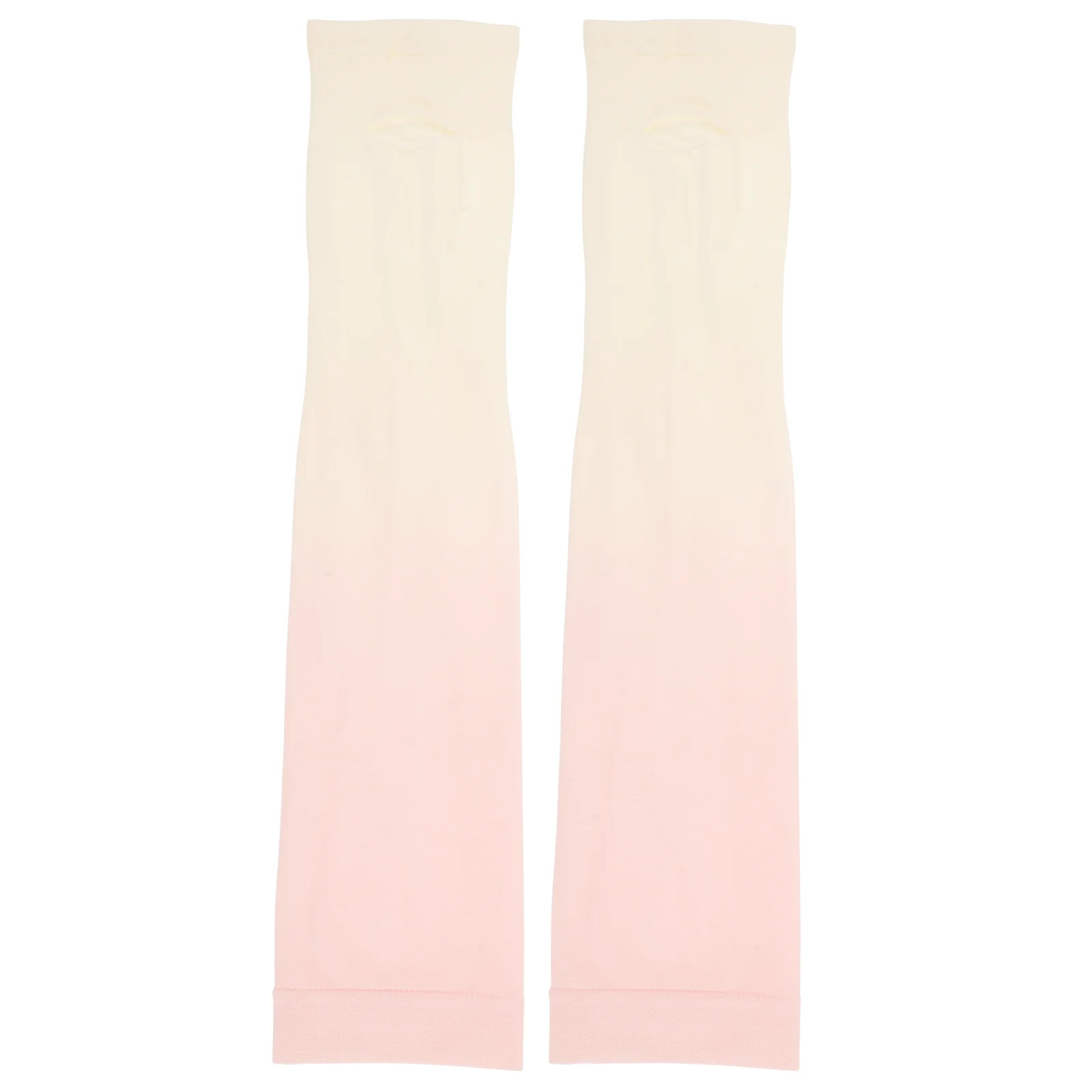

Sun Protection Arm Sleeves Ice Silk Cooling Uv Cover For Women Men Pink Gradient Outdoor Sports Driving Fishing Running