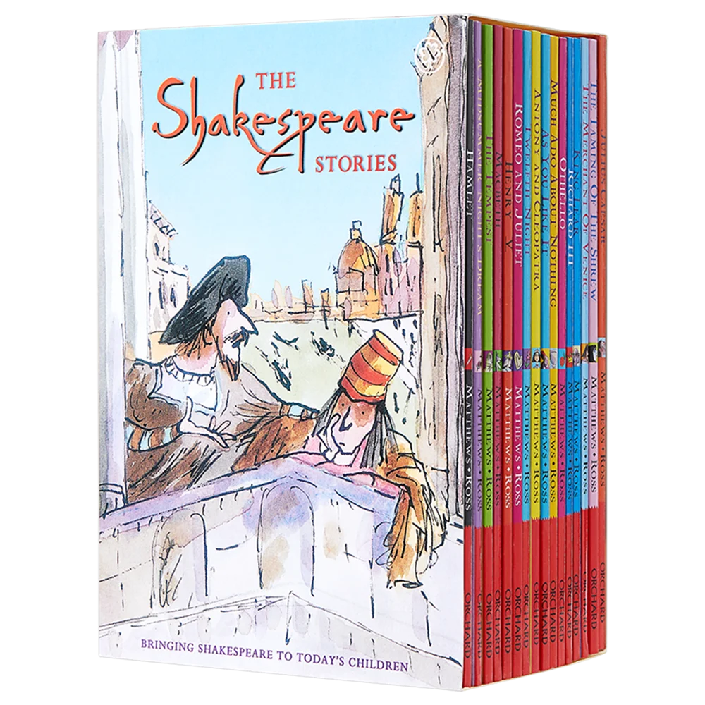 

Shakespeare Stories 16 Books The Shakespeare Childrens Stories Hodder