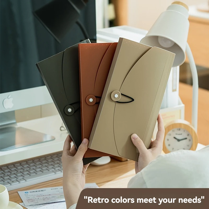 Multi  Functional Regular Deposit Receipt Storage Book With 13  Compartment Bill And Deposit Slip Holder For Bank Passbooks