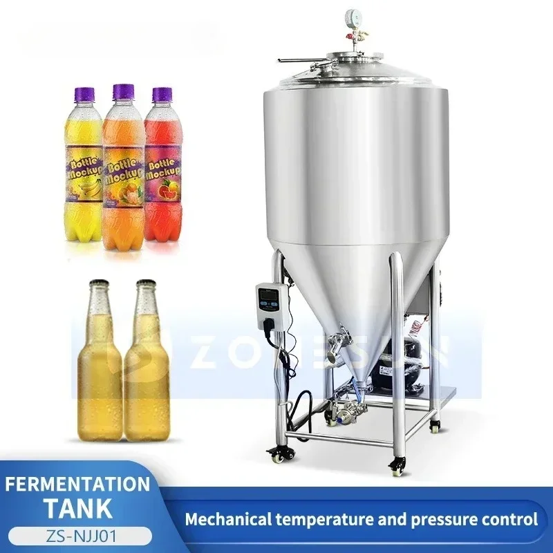

Fermentation Tank Temperature Controlled Pressure Gauge Fermentor Alcohol Beer Fermenting System ZS-NJJ01