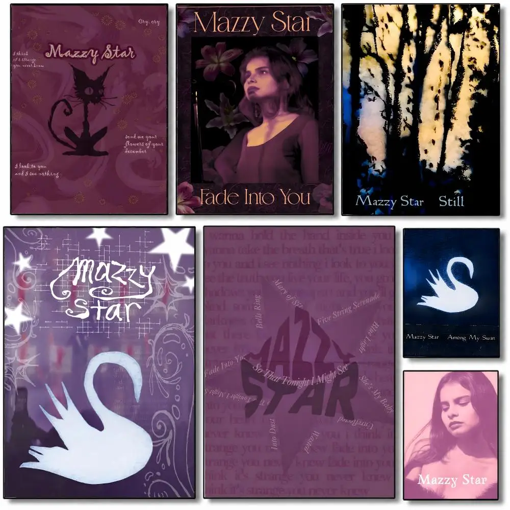 DreamPop Shoegaze Ethereal Nocturne 90s Mazzy Star Poster Fancy Poster American Film Mural Home Childrens Room Wall Decor Print