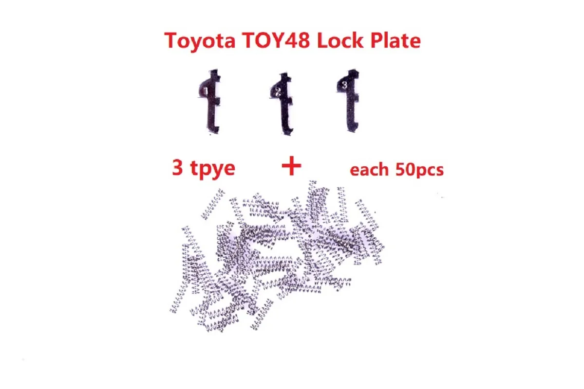 (150pcs) Type 1.3.5 Each 50PCS TOY48 Car Lock Reed Auto Lock Repair kits Lock Plate for Toyota Crown New Lexus