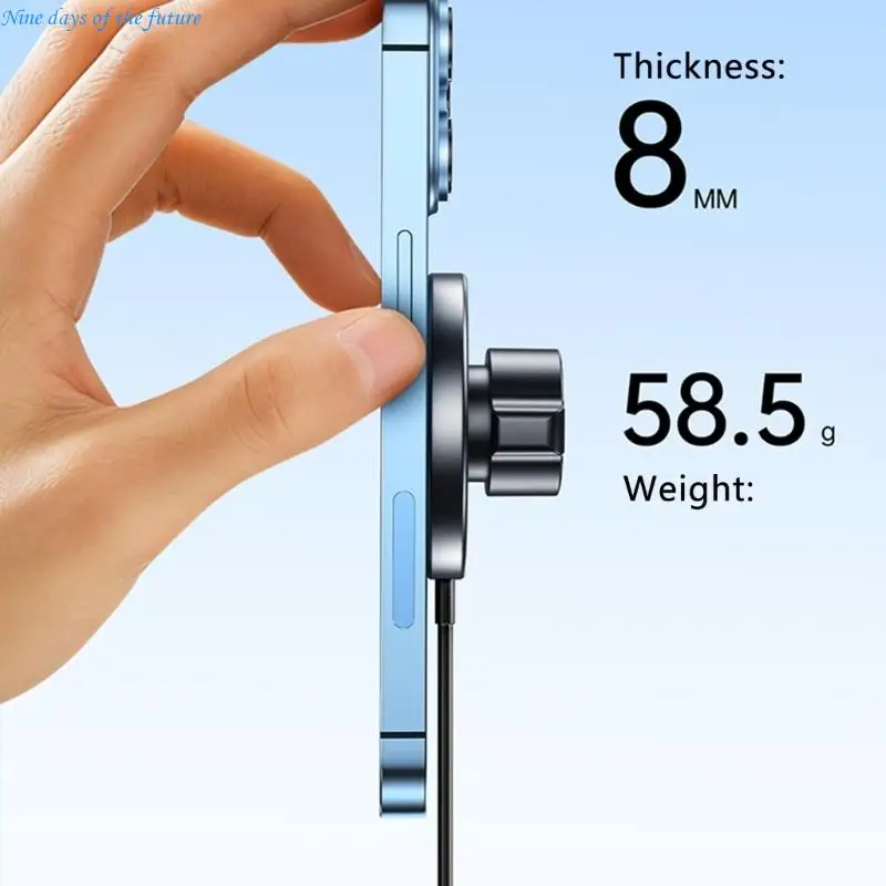 Aluminum Charging Stand for Phone 17 16 Desktop 360 Degree Rotating Phone Stand E65A