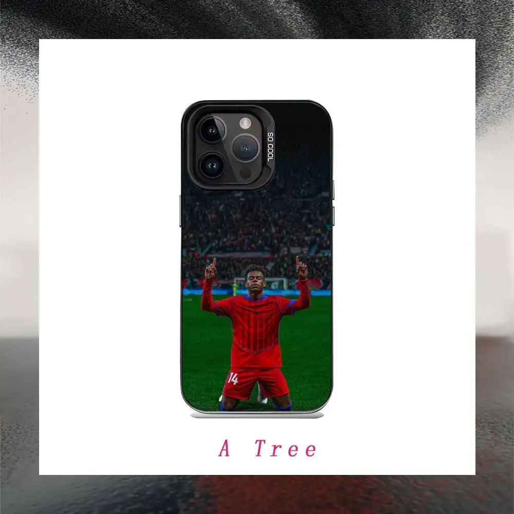 Football D-Desire D-Doues Phone Case For iPhone17, 16,15,14,13,12 Pro Max Black Candy Matte Shockproof Cover