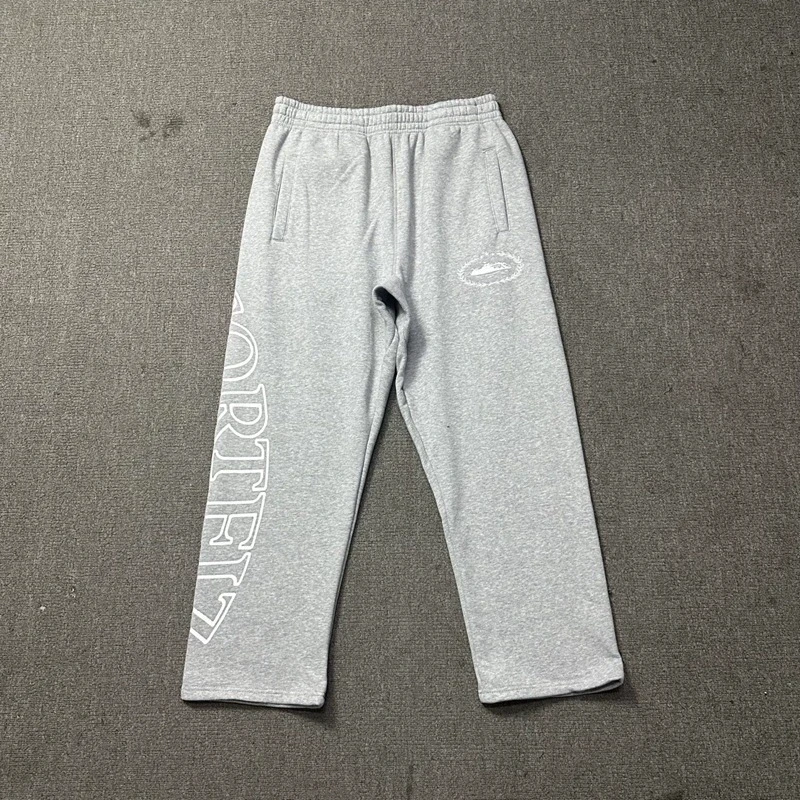 Devil's Island Retro Meichao High Street سروال كاجوال فضفاض للجنسين بنمط مطبوع عصري فضفاض مناسب