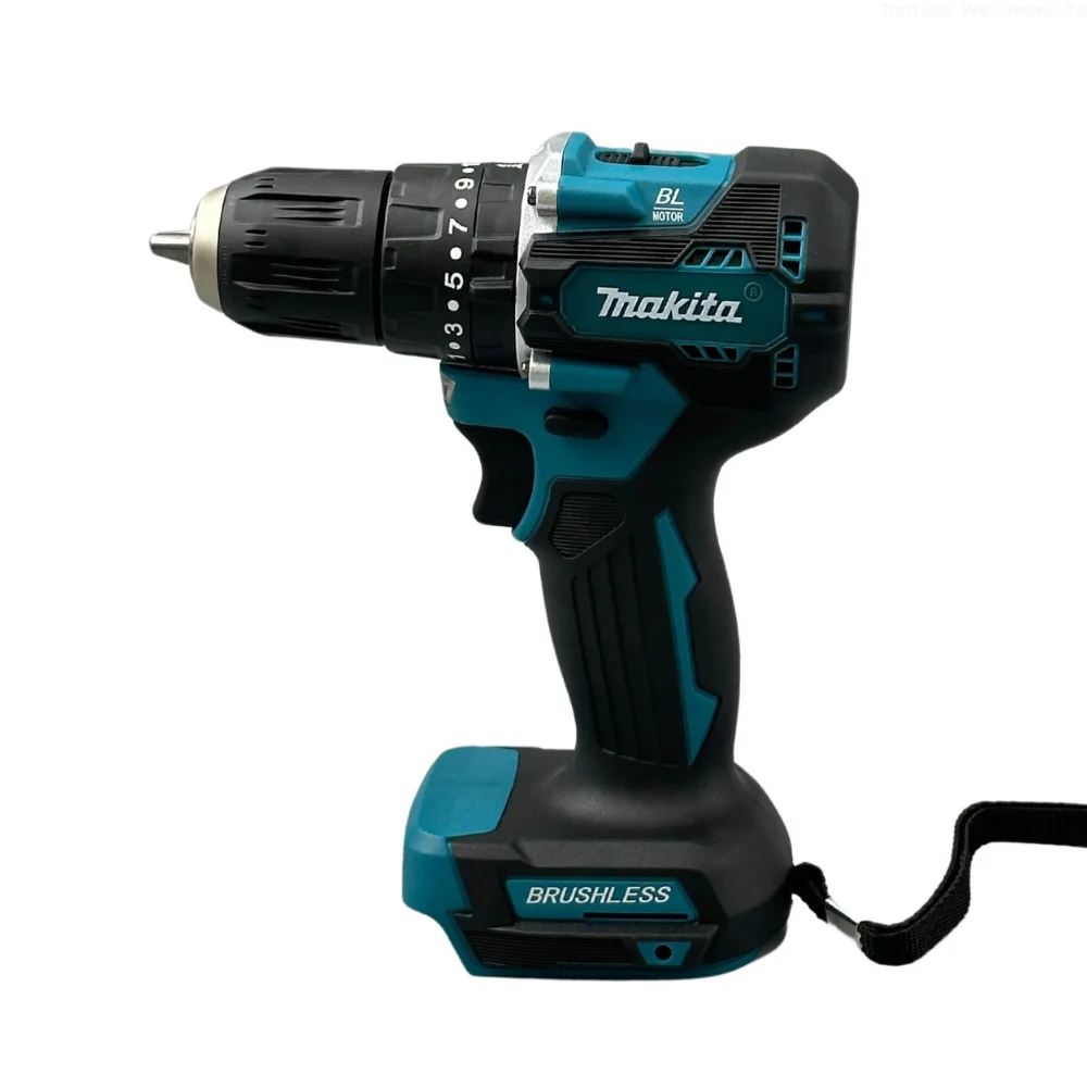 Makita DDF487 Rechargeable Cordless Electric Drill Brushless Electric Impact Screwdriver Power Tools 18V Battery Decoration Team image 4