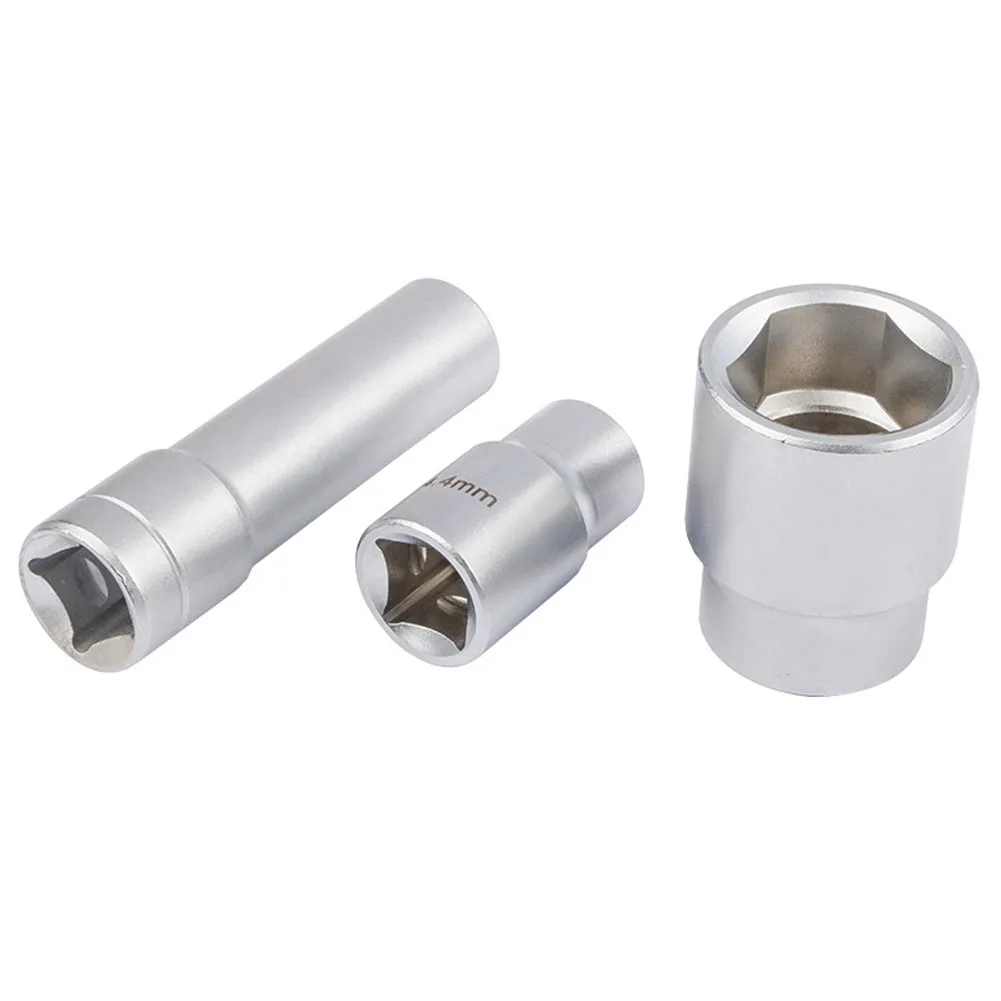 

3pcs Motor Socket Fuel Injection Pump Socket 1/2 Triangular Multi-Toothed Socket Suitable For Automative Mechanic DIY