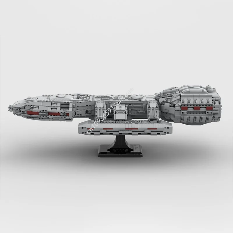 2222PCS Galaxy Series Battlestar Galactica Spaceship Model Moc Building Blocks Stacking Bricks Creative Kid Toy Gift Educational