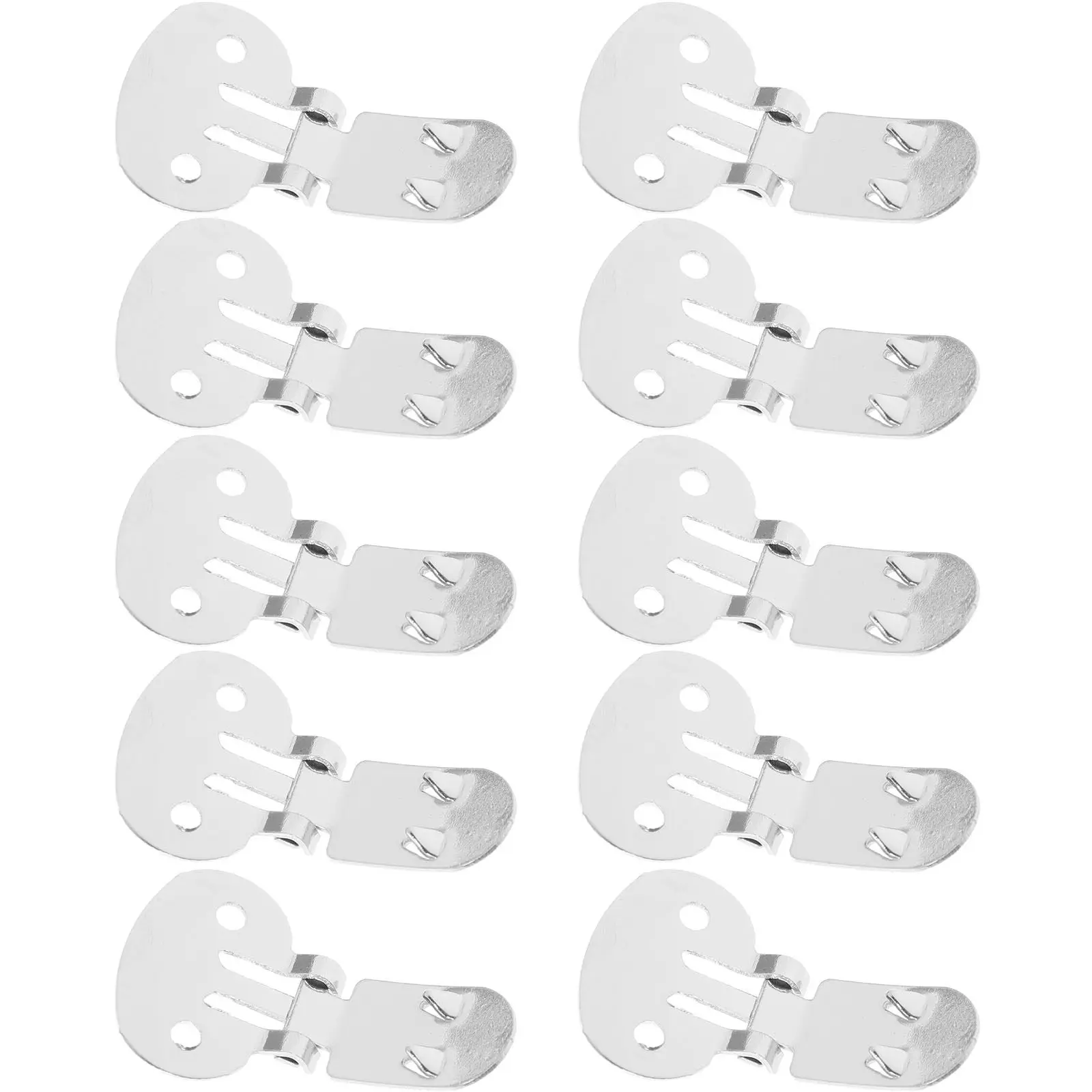 

10 шт. зажимов для обуви из нержавеющей стали 32x20 мм, плоские заготовки для декора обуви, металлические аксессуары, материалы для рукоделия