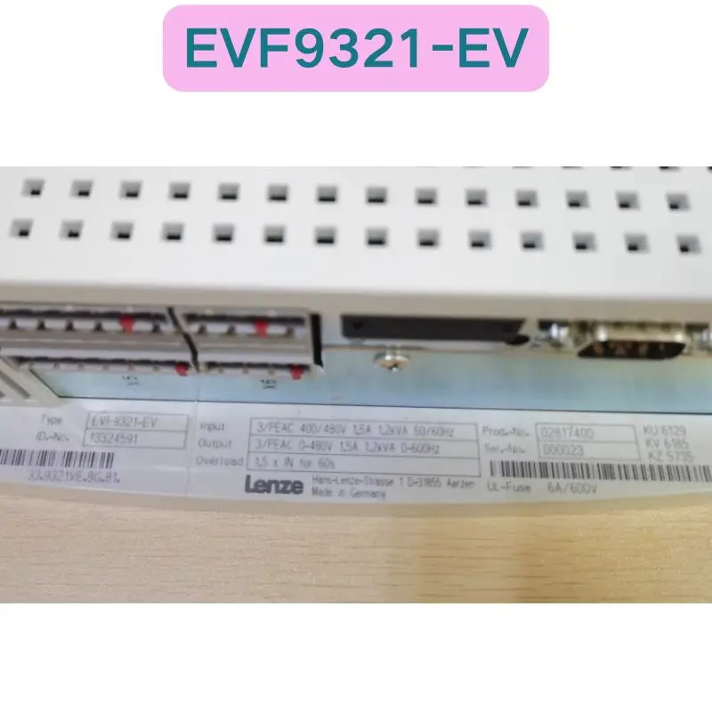 Used EVF9321-EV Inverter Functional test OK Fast delivery