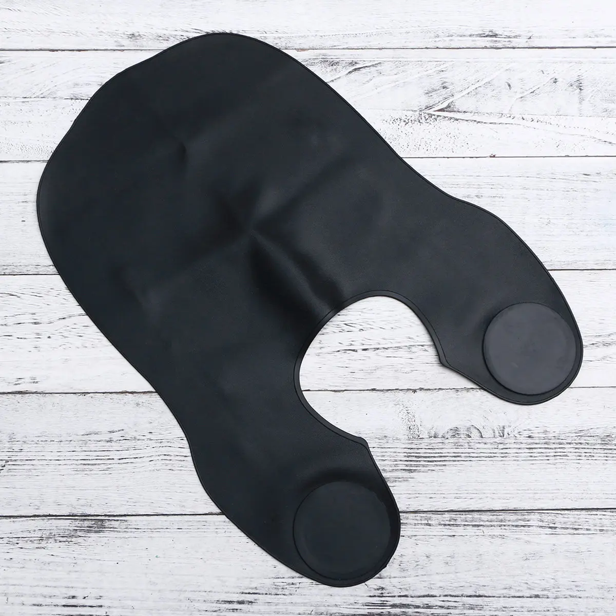 

Силиконовый парикмахерский пеньюар черного цвета, легкий, водостойкий, регулируемый, для окрашивания волос, стрижки и химической завивки, для салонов и барбершопов