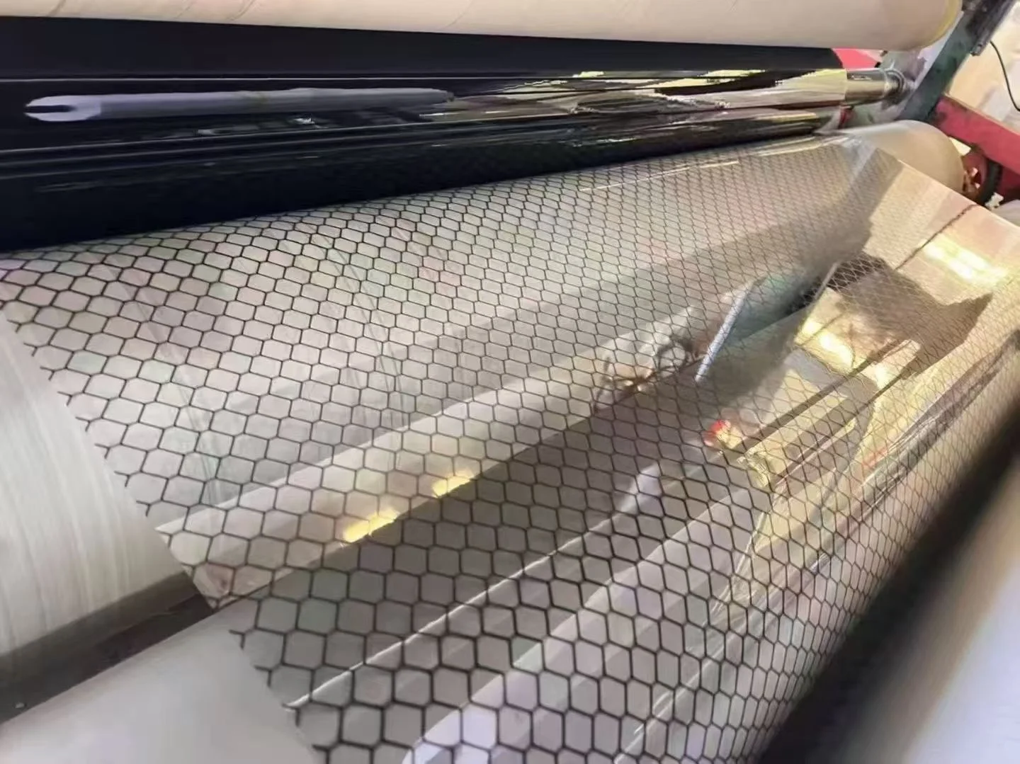 

Thick Film Antistatic Transparent Pvc Vinyl Clear Black Grid Yellow Anti Static Curtainpromote sales