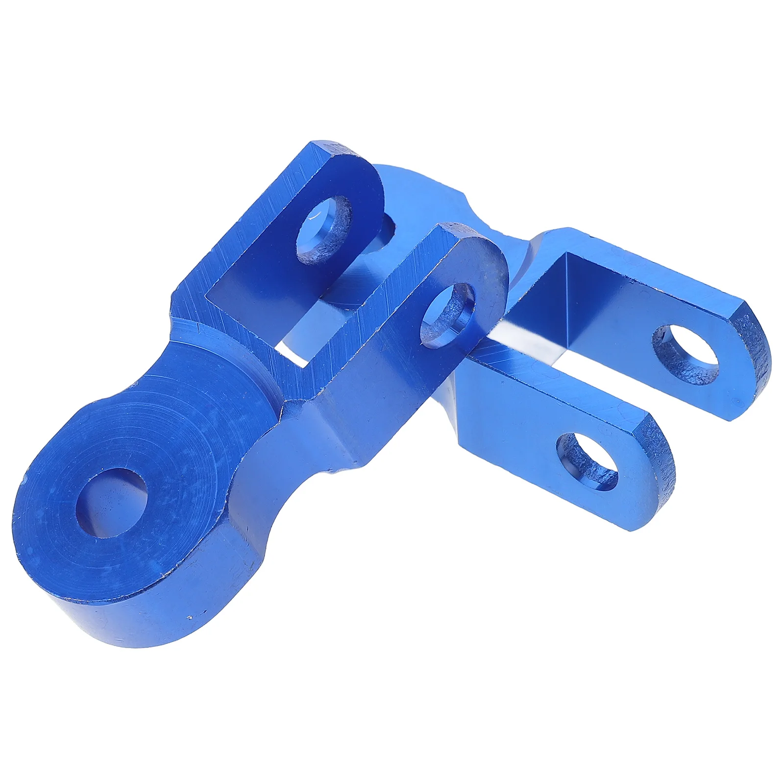 

CNC Aluminum Shock Motorcycle Rear Heightening Tools Absorber Heightener Silver Pair Universal Motorcycle Electric Vehicle