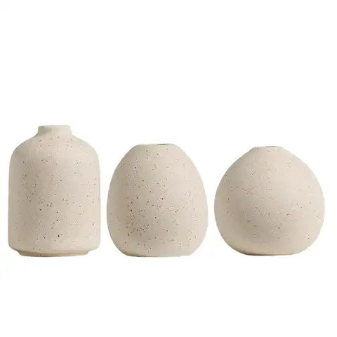 Modern Flower Vases Floral Arrangements Decorative Vases Boho Ceramic Vase for Entryway Dinner Living Room Kitchen Decoration