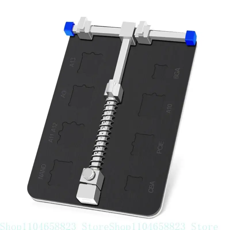 

Multiple Model Compatible Phone Repair Board Clamp Circuit Board Holder Rack With Chip Slot, Strong Double Layer Support