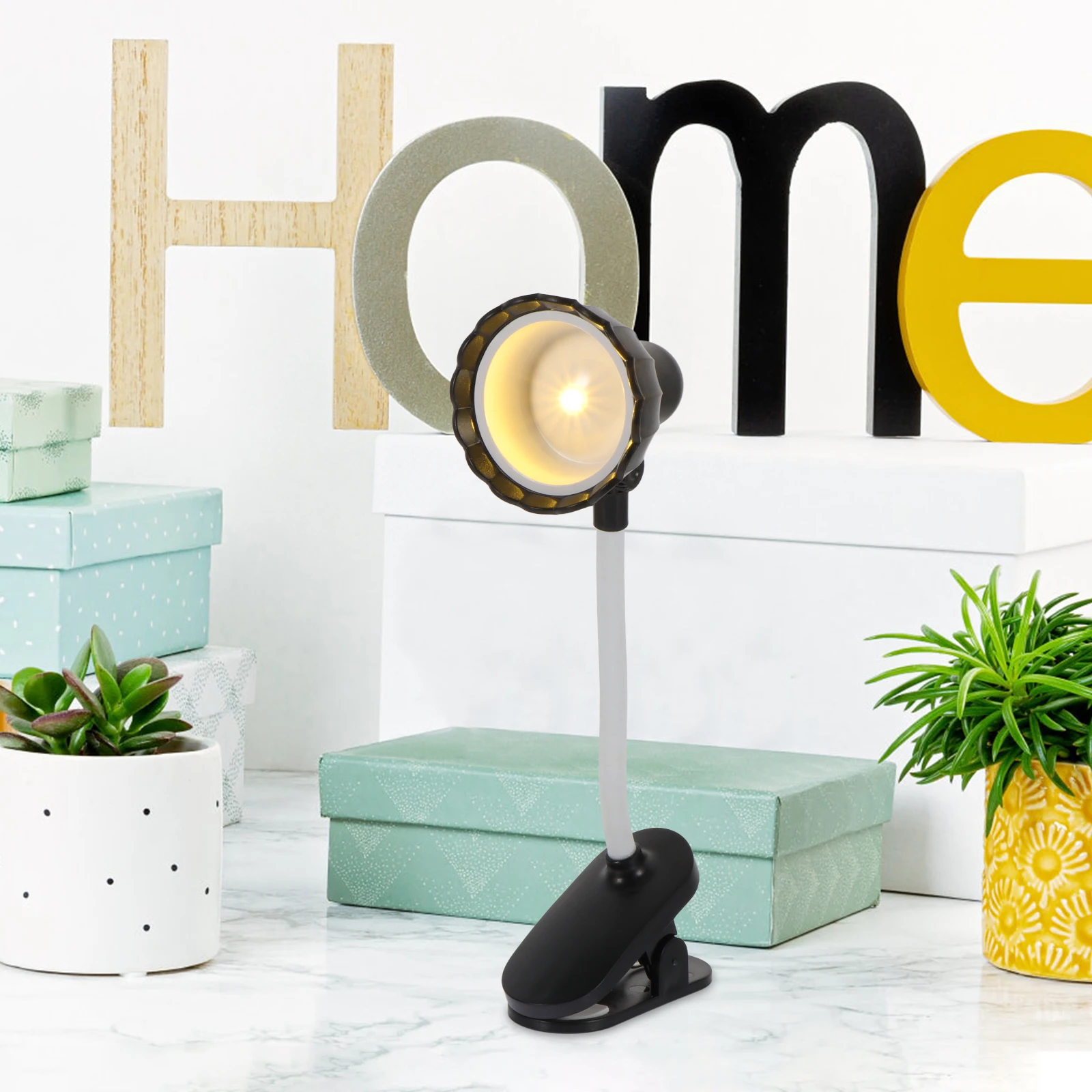 

Creative Led Night Micro Dorm Reading Light Unique Clip-On For Mini Decor Delicate Miniature Lamp Fine Craftsmanship Mini