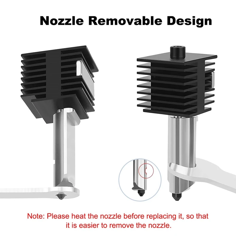 Комплект ABJI-Hotend для Bambu-Lab A1/A1 Mini, запасные части для 3D-принтера, печатающая головка для мини- 3D-принтера Bambu-Lab A1/A1
