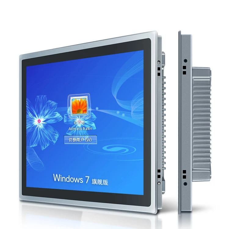 Win 10 Touch Monitor Control Machine Embedded Display 18.5 Inch Touch Monitor With Win 10 Android 11 System 8G 256G RAM