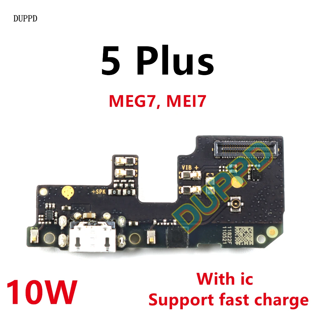 USB Charging Port Flex Cable Dock Connector Board Repair Parts 5Plus For Xiaomi Redmi 5 Plus MEG7 MEI7 10W