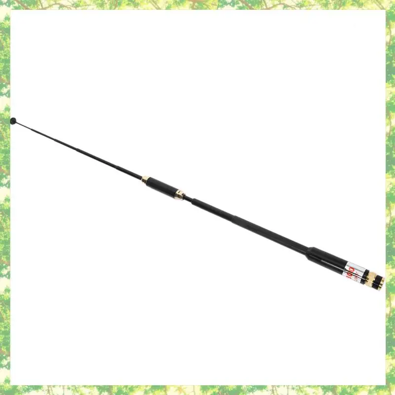 Smart-8X AL800 UHF VHF Telescopic เสาอากาศ BNC คุณภาพสูงสําหรับ Kenwood วิทยุแบบพกพา TK-208 TK-308 สําหรับ Icom IC-V85