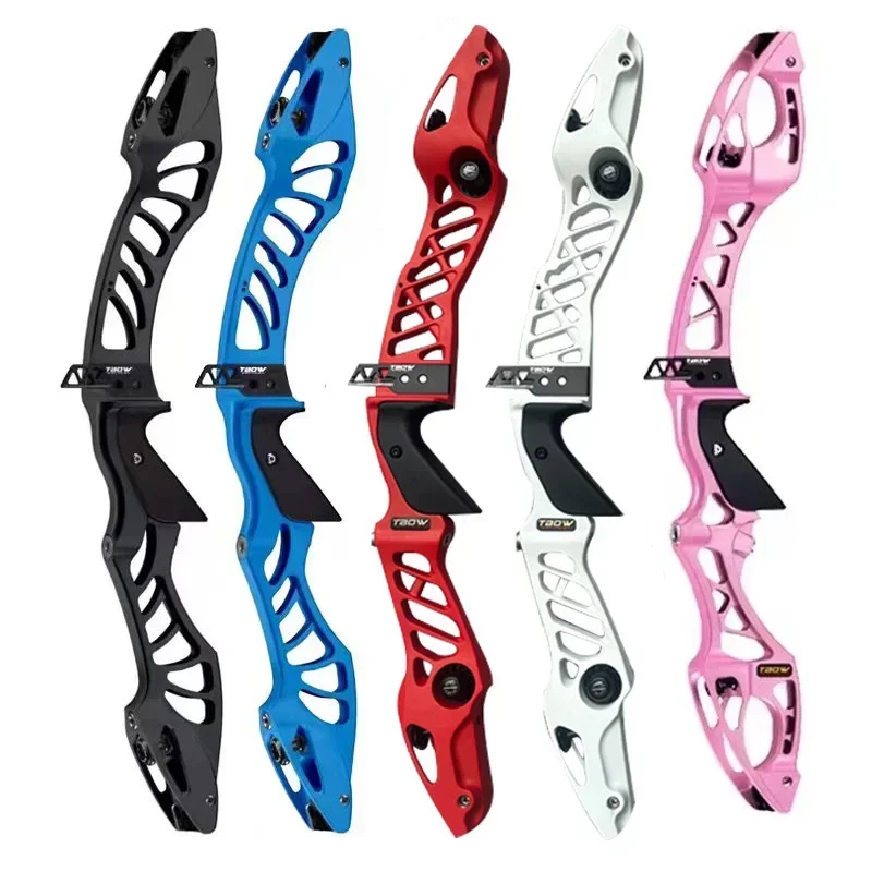 Competition Recurve Bow Riser H6/H7/H8/H9/H10 25inch Aluminum Alloy Bow Handle ILF Interface