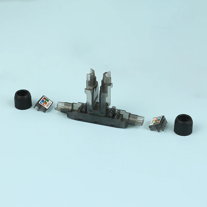 1Pc Terminal Netzwerk Verlängerung Kabel Werkzeug-lose Verlängerung Stecker Netzwerk Extender Junction Adapter Anschluss Box