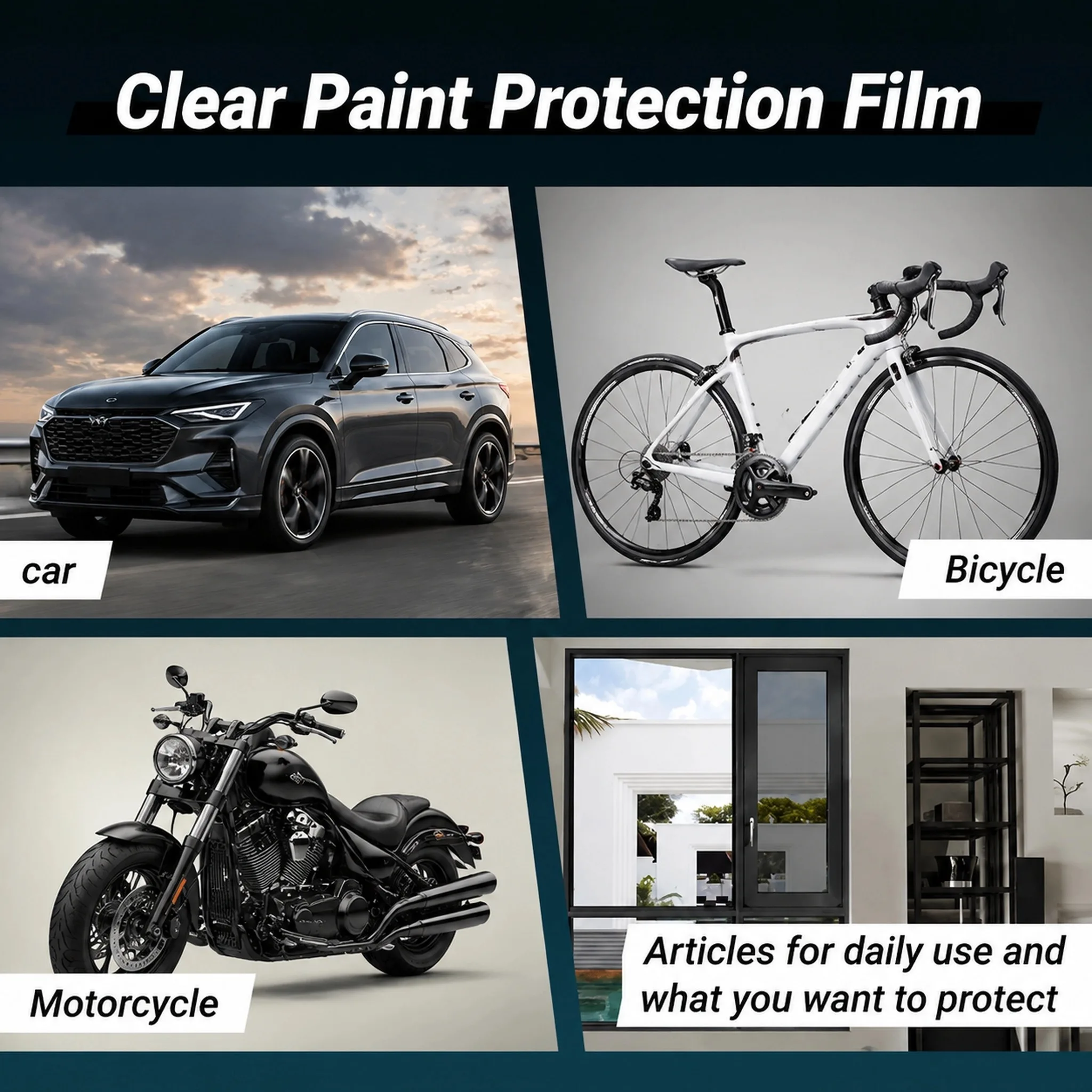 Car Wrap Film TPU Paint Protection Film Transparent PPF Self Healing Anti Scratch Invisible Protective Foil Auto Car Access view 5