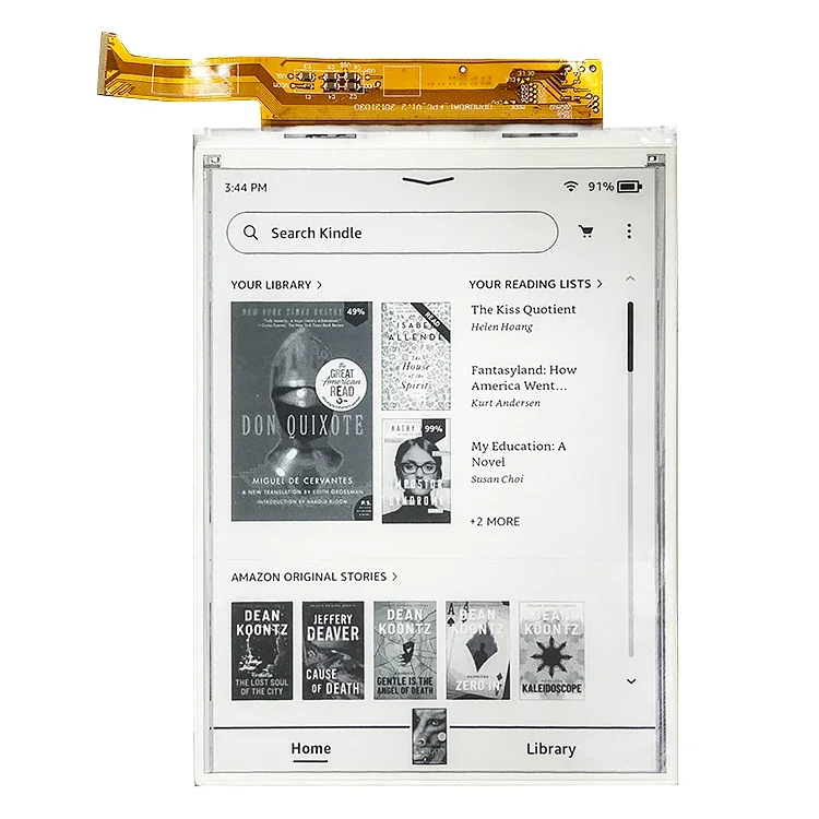 وحدة عرض الحبر الإلكتروني الملونة للصف/العمود، شاشة LCD بالحبر الإلكتروني عالية الجودة EPD